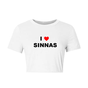 I ❤️ SINNAS CROP TOP