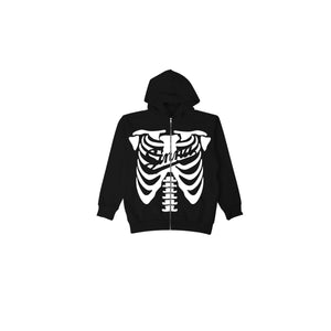 SKELETON ZIP UP